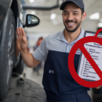 No scam maintenance checklist for vehicle service.